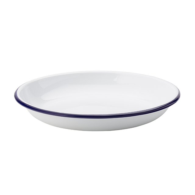 Eagle Enamel Deep Plate 8.5" (22cm)
