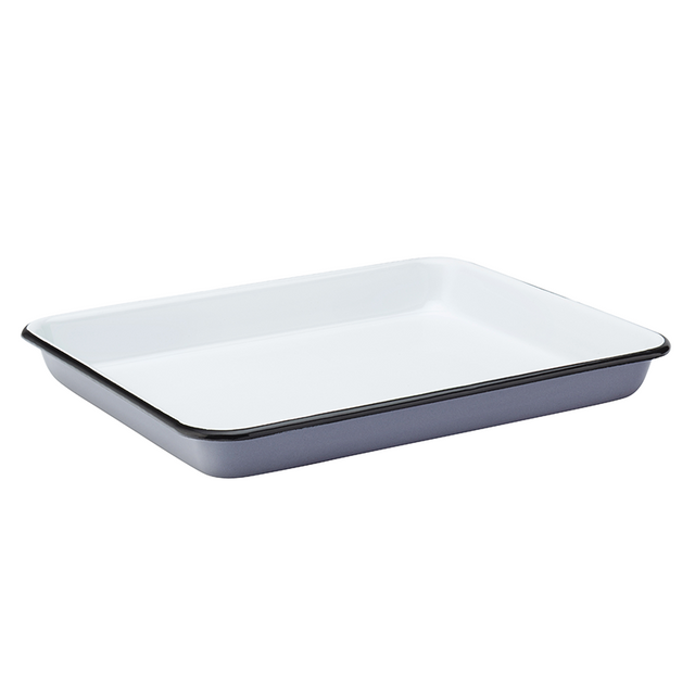 Eagle Enamel Grey Baking Tray 11" (28cm)