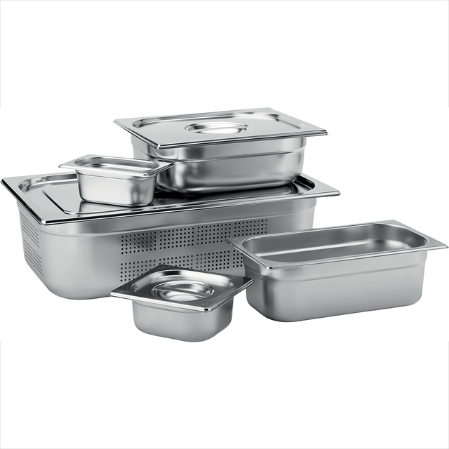 Stainless Steel GN 1/9 Pan 15cm Deep