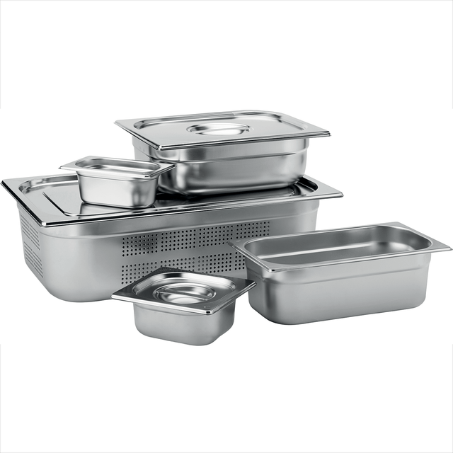 Stainless Steel GN 2/3 Pan 4cm Deep