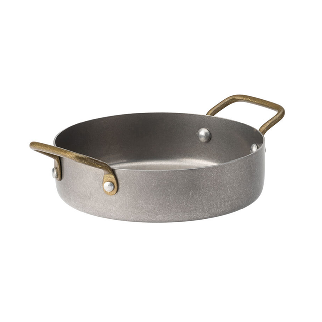 Vintage Steel Mini Casserole Dish 5" (12.25cm)