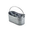 Galvanised Steel Serving Platter 24x15cm - Pack 6