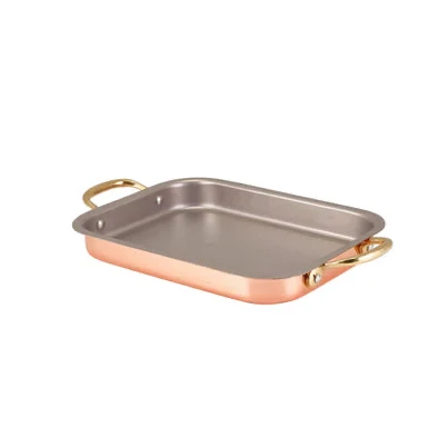 GenWare Copper Plated Deep Tray 27.5 x 20.25cm