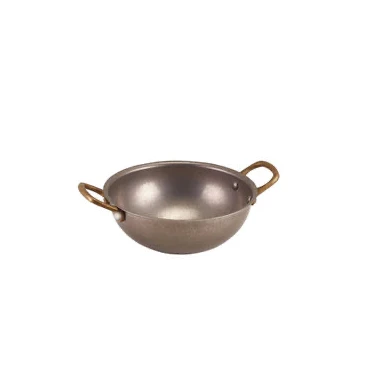 GenWare Vintage Steel Mini Wok 15cm