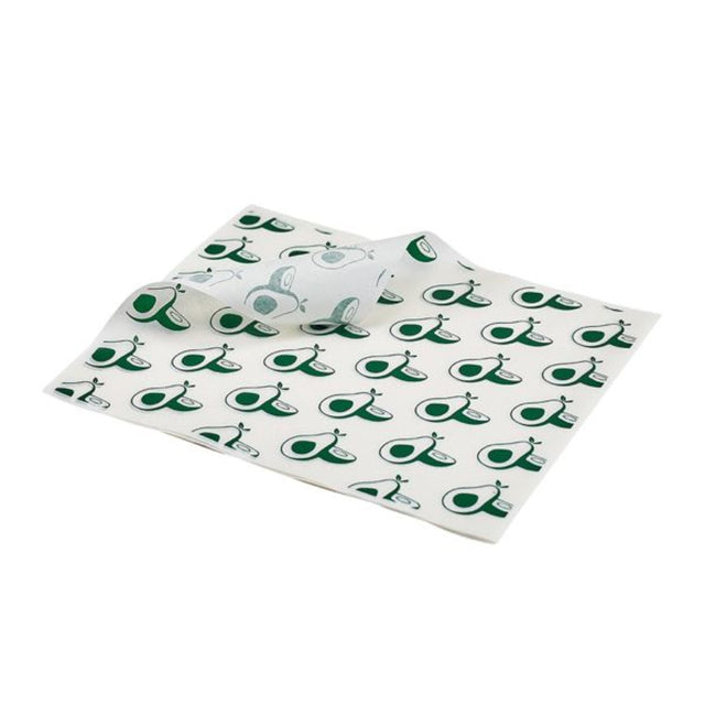 GenWare Greaseproof Paper Avocado 20 x 25cm- Pack 1