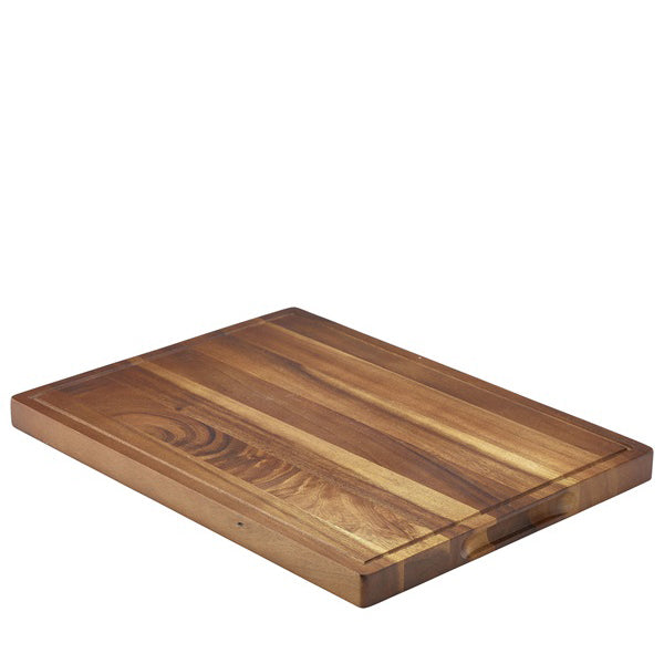 Genware Acacia Wood Serving Board 40x30x2.5cm