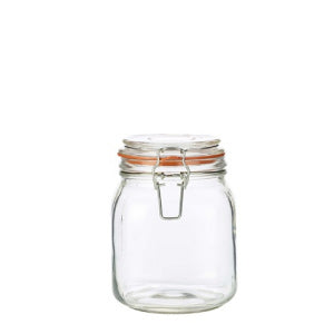 Genware Glass Terrine Jar 1L