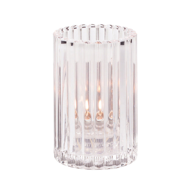 Vertical Rod Clear Cylinder 7.3 x 11.8cm (2 4/5 x 4 5/8")