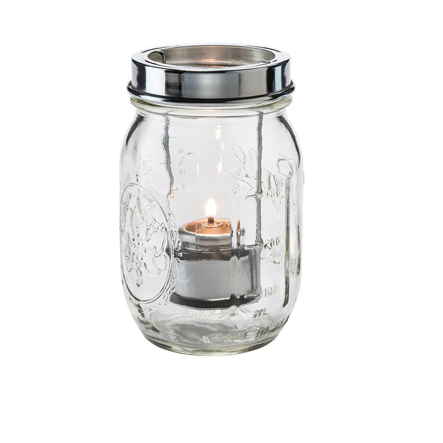 Firefly Clear Glass Lamp With Cradle And Handle