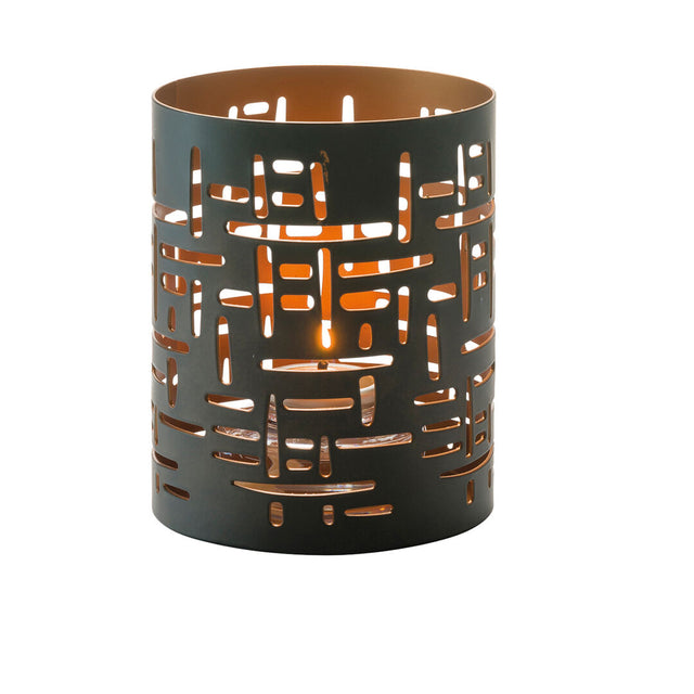 Data Black & Gold Metal Lamp 8 x 10.2cm (3 1/7 x 4")