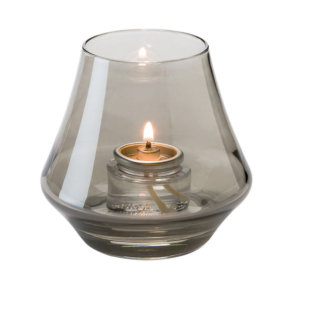 Chime Smoke Lustre Glass Votive 7 x 8.9cm (2 3/4 x 3 1/2")