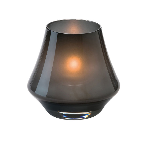 Chime Satin Midnight Glass Votive 7 x 8.9cm (2 3/4 x 3 1/2")