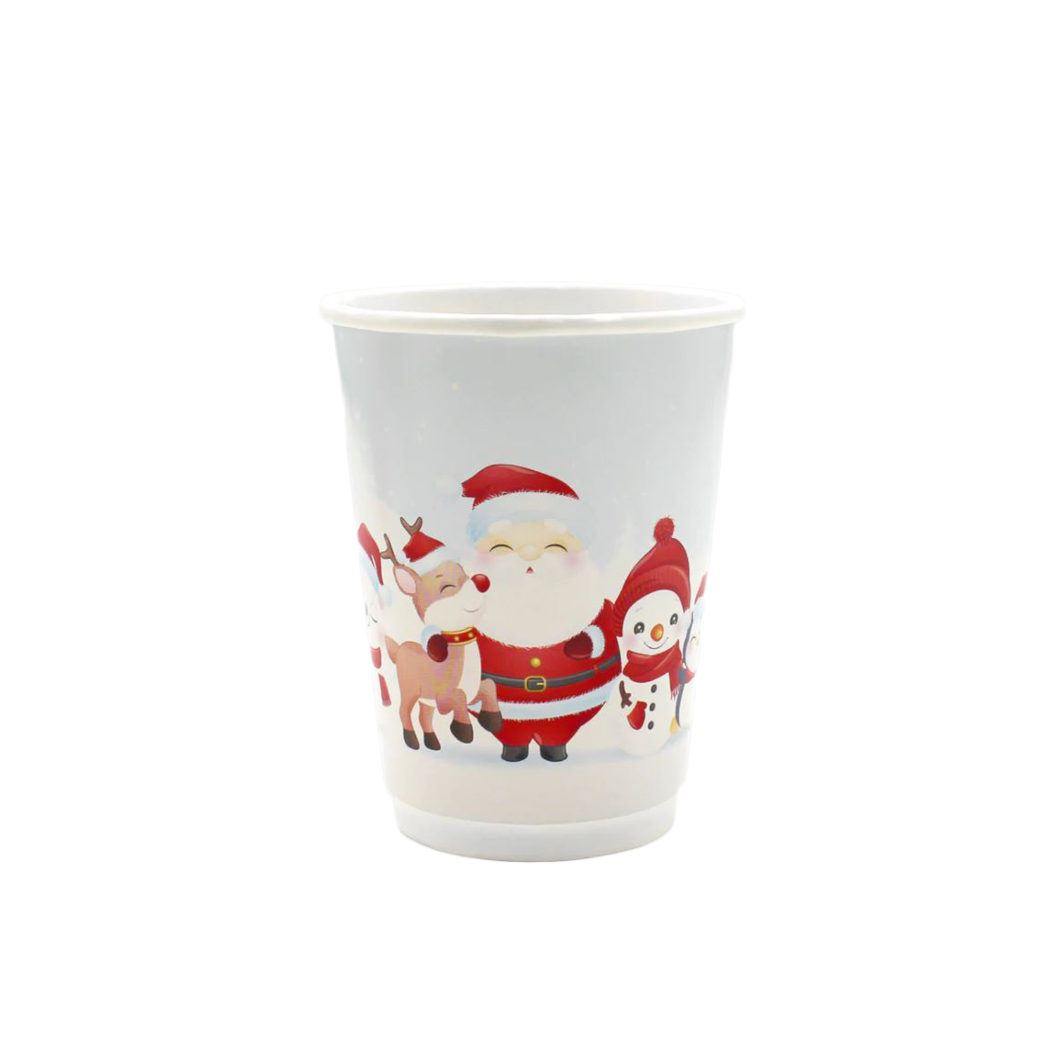 Ho Ho Ho White Christmas Cup 12oz Right Side
