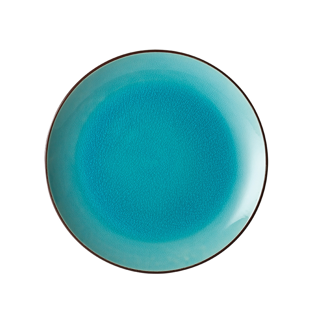 Soho Aqua Coupe Plate 6.25" (16cm)