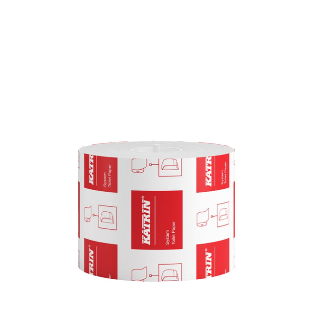 KATRIN roll of wallpaper on a white background