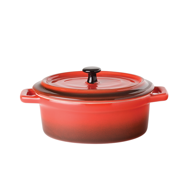 Flame Oval Casserole 5" (13cm) 12.5oz (35cl)