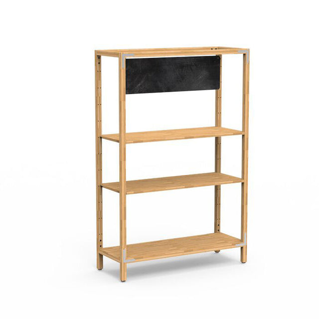 Canvas Natural Bamboo Stainless Steel Dessert Station On Legs