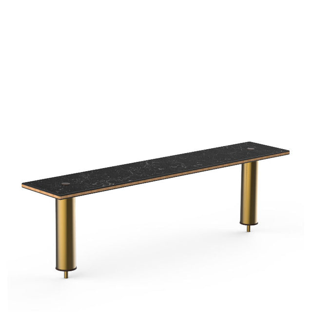 Modular Classic Medium Shelf Marble Brass