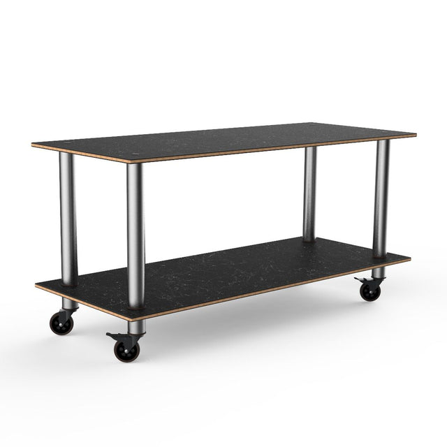 Modular Standard Large Unit Marble SS Casters