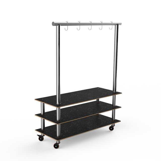 Modular Classic Arch Unit Marble SS on casters
