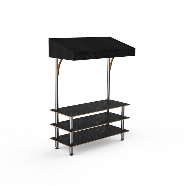 Modular Classic Canopy Unit Marble SS Black Canopy