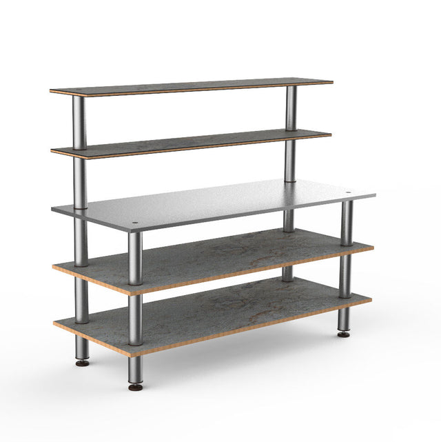 Modular Back Bar Station (no ice well) Grey Slate SS