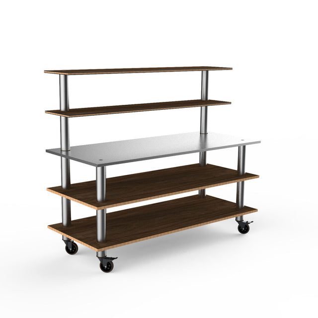 Modular Back Bar Station (no ice well) Mango SS on Casters