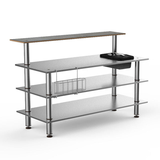 Modular All Stainless Pro Bar Station Grey Slate SS
