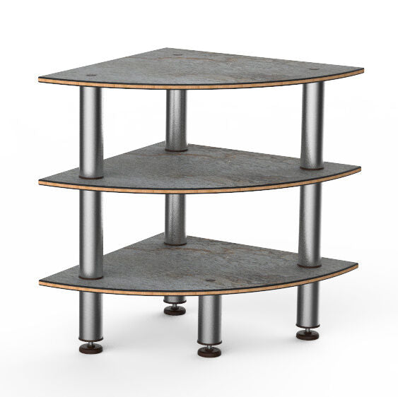 Modular Classic Corner Unit Grey SS Legs