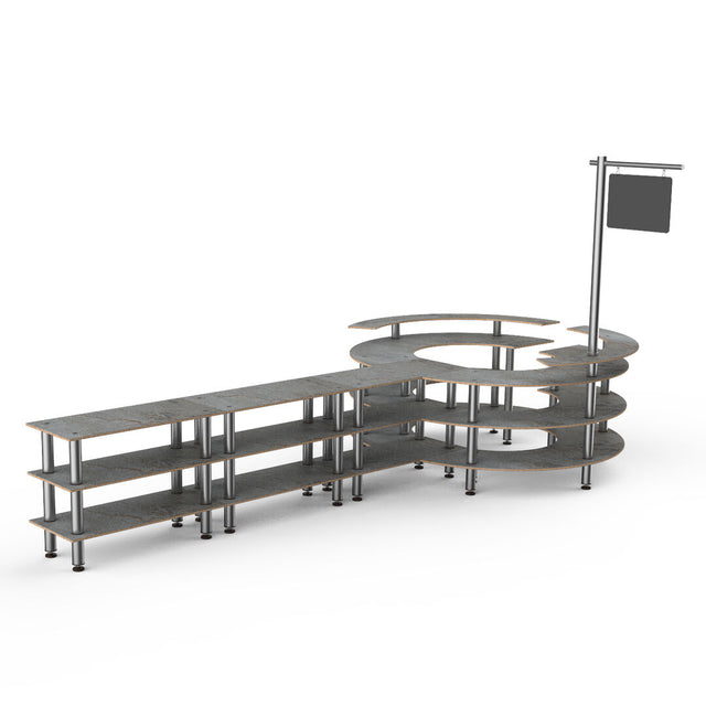 Modular Creative DIY Station Grey Slate SS