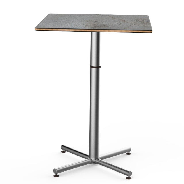 Polo Square Bar Table Grey SS