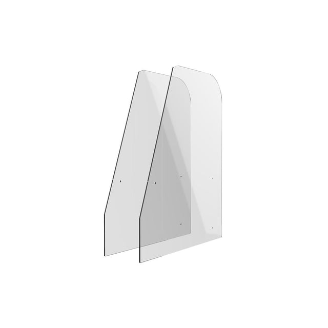 Modular Set of Acrylic End Panels for Breath Guard 74.9x90.2cm (29 1/2 x 35 1/2")