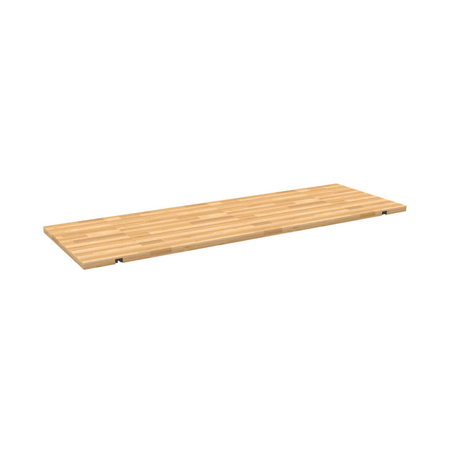 Canvas Natural Bamboo Top Frame Shelf 114.5 x 38 x 2cm (45 x 14 4/5 x 4/5")