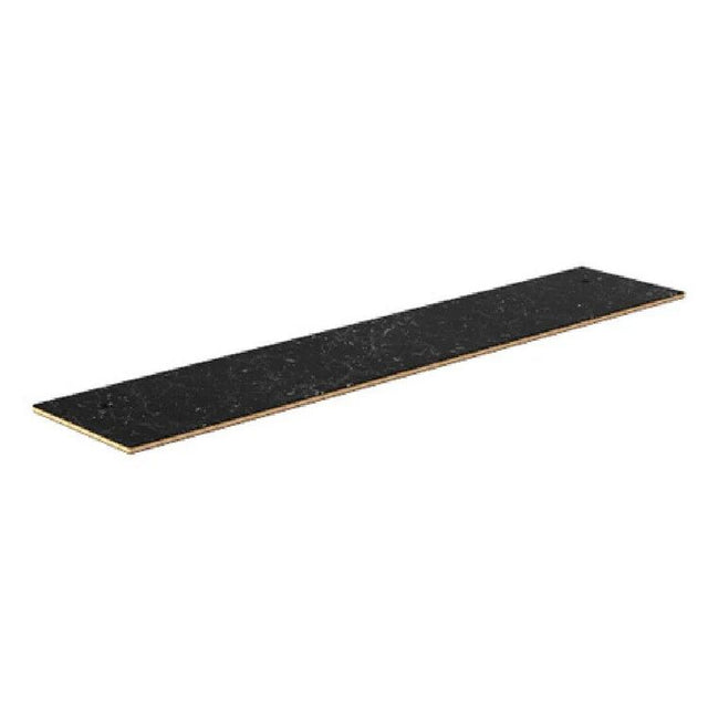 Modular Black Large Wide Bar Shelf 180 x 37cm (71 x 14.5")