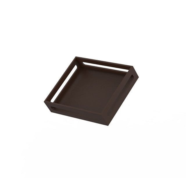 Cantine Dark Bamboo Crate 44 x 37.5cm (17 1/2 x 14 1/2")