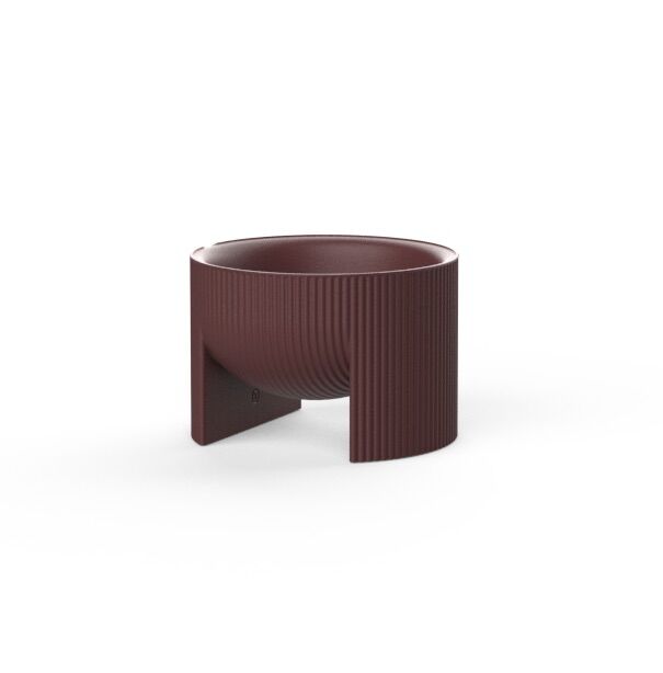 Moby Maroon Countertop Unit 51.8 x 34.8cm (20 2/5 x 13 2/3")