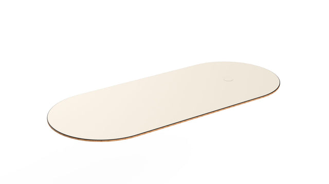 Mogogo Oval Vanilla BHP Table Top