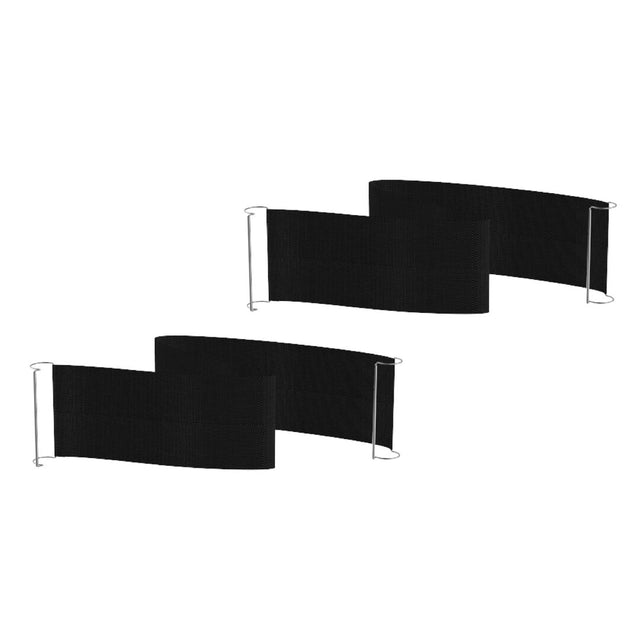 Creative Charcoal Black Quick Cover For Large Round 2 Piece Set