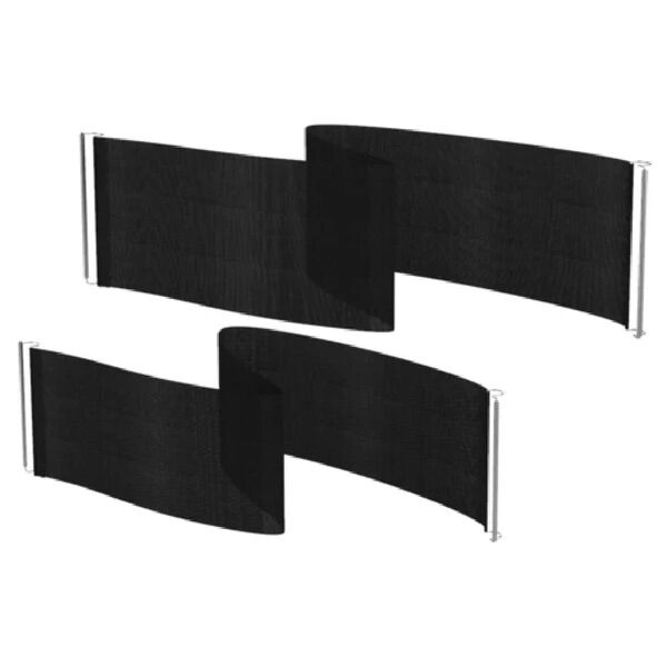 Roll'n Charcoal-Black Quick Cover For Service Cart