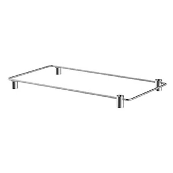 Roll'n Stainless Steel Service Cart Border 80 x 43.2 x 5.1cm (31 1/2 x 17 x 2")