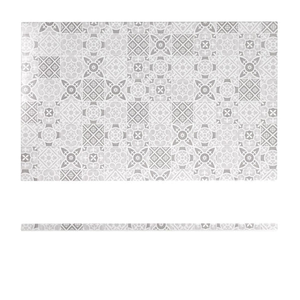 White Marrakesh Melamine GN 1-1 Slab 53 x 32.5cm