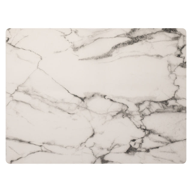 Modern Twist Marble Grey Silicone Placemat 30.5 x 40.6cm (12 x 16")