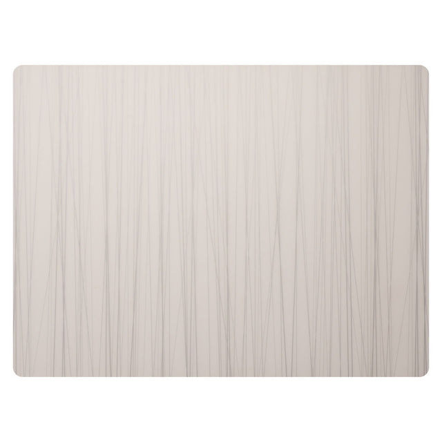 Modern Twist Stream Silver Silicone Placemat 30.5 x 40.6cm (12 x 16")