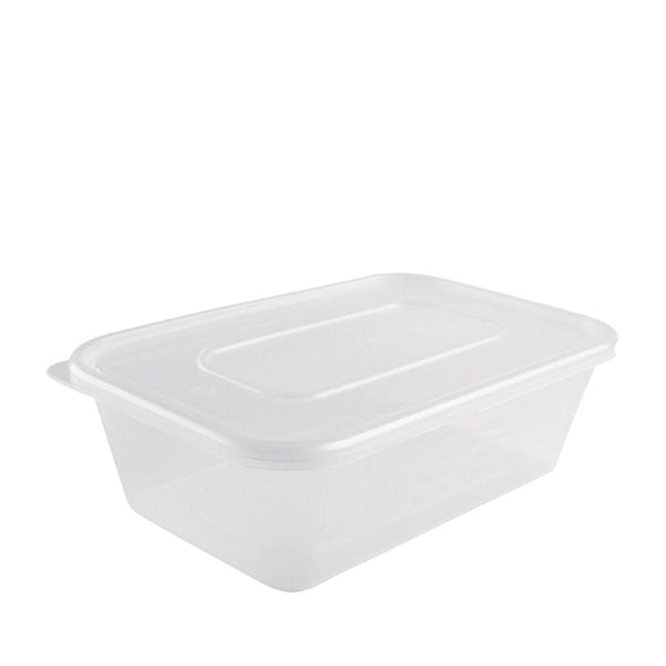 Premium Clear Heavy Duty 650cc Micro Container - 250 Pack