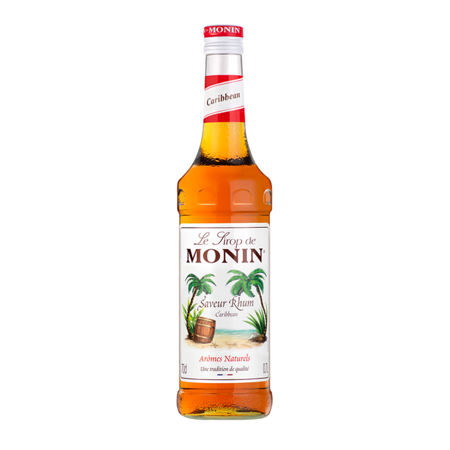 monin-caribbean-syrup-label