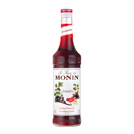 Monin Grenadine Syrup label