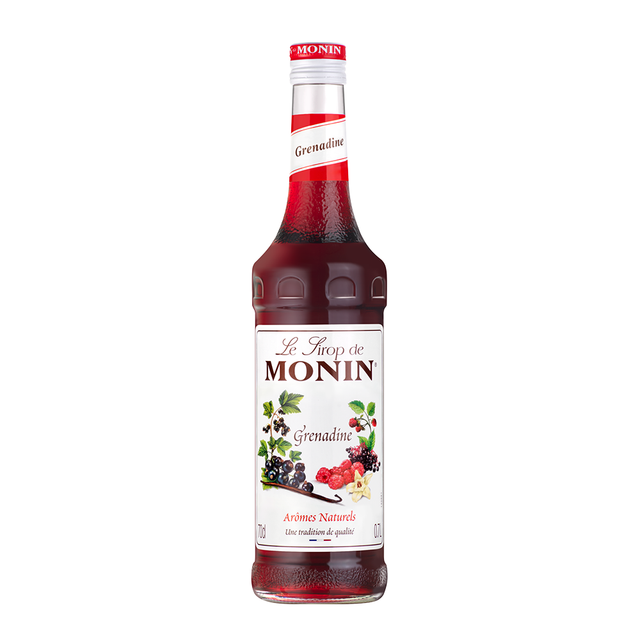 Monin Grenadine Syrup label