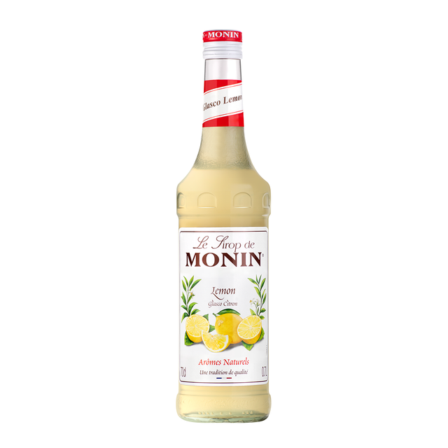 Monin Lemon (Glasco) Syrup 70cl label