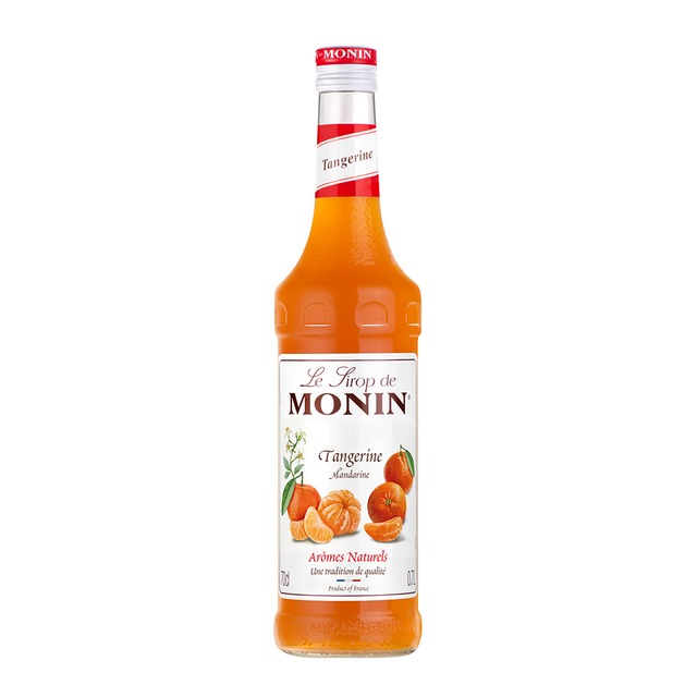Monin Tangerine Syrup 70cl label