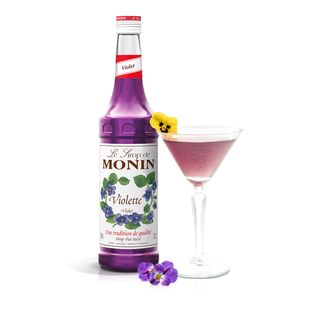 Monin Violet Flavoured Syrup 70cl